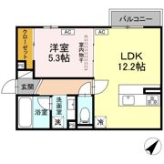 (仮称)D-ROOM富士町の間取り画像