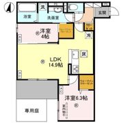 CASA MUKAINOの間取り画像