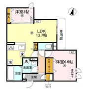 CASA MUKAINOの間取り画像