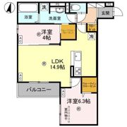 CASA MUKAINOの間取り画像