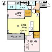 CASA MUKAINOの間取り画像