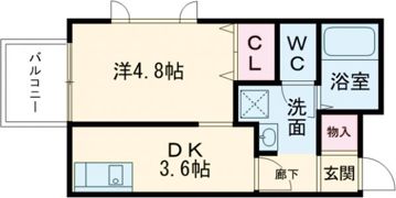 アリビア大観町の間取り画像