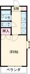 サニーパレス北横田の間取り画像