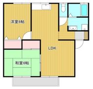 グレイス皆春Aの間取り画像