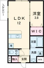 フェリーチェラテの間取り画像