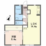 ハイネスアイ Aの間取り画像