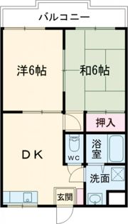 メゾンドール本間の間取り画像