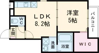 フジパレス高井田Ⅴ番館の間取り画像