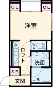 神戸甲南山手アパートメントの間取り画像