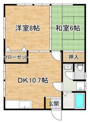 ストローハットJの間取り画像