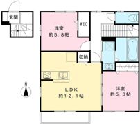 サンクレストの間取り画像