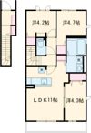 グローレ遠賀野 A棟の間取り画像