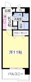 グリーンハイツ柳井町の間取り画像