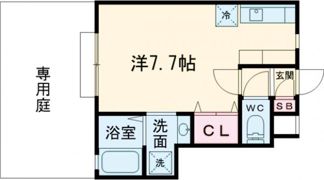 サムゴールドの間取り画像