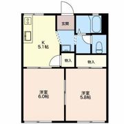 メゾン奥村の間取り画像