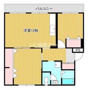 スカイコート敷戸の間取り画像