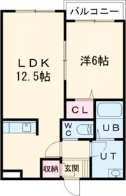 フトゥーラ日吉の間取り画像