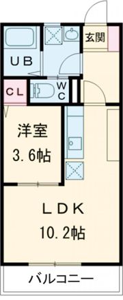 リベルテひかりの間取り画像