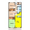 セザール加古川の間取り画像