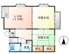 ファミーユBの間取り画像