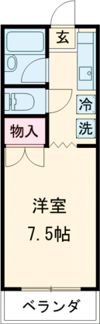 ソラリア大在の間取り画像