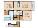セジュール柏 Fの間取り画像