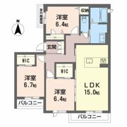 シトラスグレイスの間取り画像