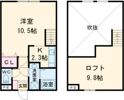 vanity花高の間取り画像