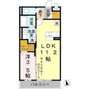 サウスメゾンひまわりの間取り画像