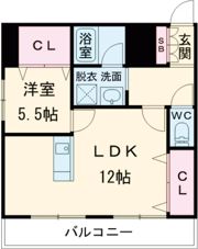 水切浅田ビルの間取り画像