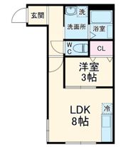 Flat八千代村上の間取り画像