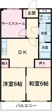 サンルート23の間取り画像