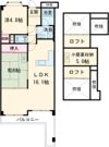 ネオハイツ富雄の間取り画像