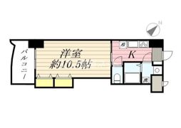 ロイヤル博多駅前の間取り画像