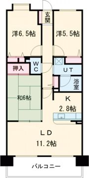 ソルプラーサ堺の間取り画像