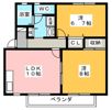 グリンビューわかぞのの間取り画像