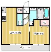 パークヴィラ合志Ⅰの間取り画像