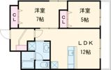 エクセレント北島の間取り画像