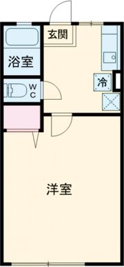 シティハイム パルメの間取り画像