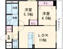 東祥グレイス菱屋西の間取り画像