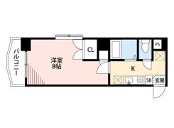 リバティ参番館の間取り画像