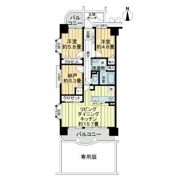 ライオンズマンション上桂の間取り画像