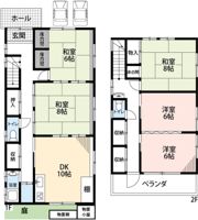 木漏れ日と暮らすラ・シエスタの間取り画像