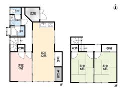 レジデンス大垣三津屋3号館の間取り画像