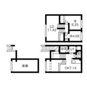 タウンハウス澄川Dの間取り画像