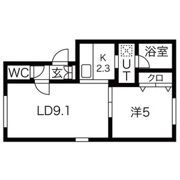 メゾンプリオールIIの間取り画像