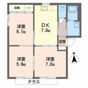 ファミールプラザAの間取り画像