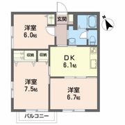 シャーメゾン ラフィーネの間取り画像