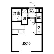 キングハウス学園前の間取り画像