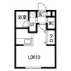 キングハウス学園前の間取り画像
